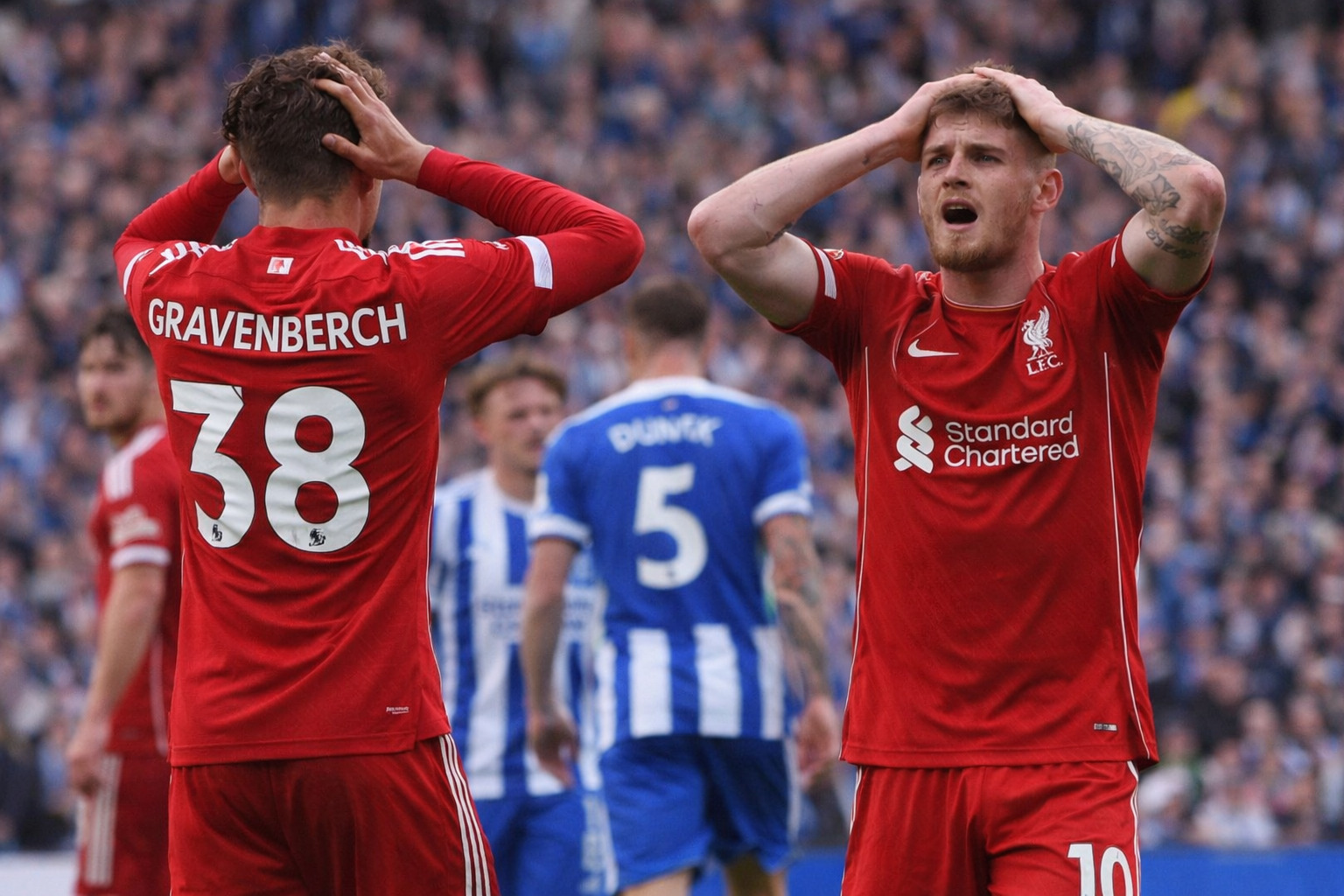 35歲維爾貝克雙響掀翻利物浦,紅軍爭四形勢驟然緊張 35歲維爾貝克雙響掀翻利物浦,紅軍爭四形勢驟然緊張